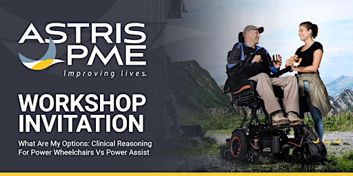 Imagen principal de Clinical Reasoning For Power Wheelchairs Vs Power Assist