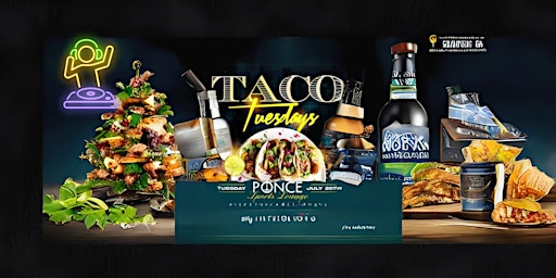 Image principale de Taco Tuesday at Ponce Sports Lounge