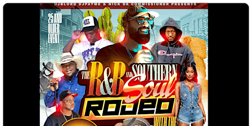 Imagen principal de The RNB & SOUTHERN SOUL RODEO