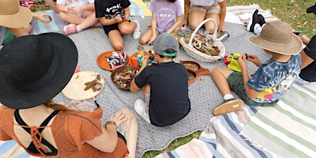 WildFlowKids Nature Craft at the Eco Markets