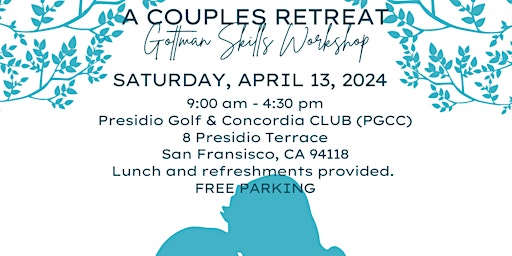 Primaire afbeelding van A Couples Retreat: Gottman Skills Workshop