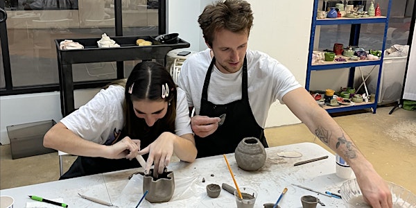 Private Pottery Class for 2 (Handbuilding Workshop)