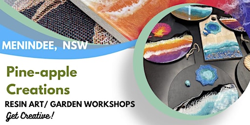 Resin Art workshop (MENINDEE, NSW) primary image