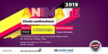 Imagen principal de ANIMATE 2019 - Córdoba