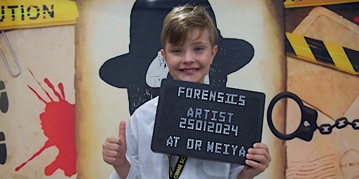 Primaire afbeelding van July School Holiday Science Workshop with Dr Meiya: Forensic Artist