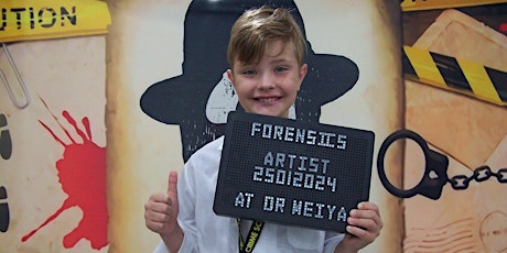 Easter Holiday Science - Kids Forensic Artist Workshop with Dr Meiya