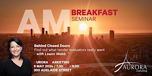 AM Breakfast Seminar: Behind Closed Doors primary image