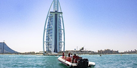 90 Minute Speed Boat Tour: Marina, Atlantis, Palm and Burj al arab