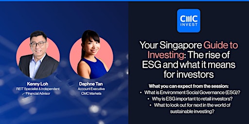 Your Singaporean Guide To Investing- ESG & what does it mean for investors primary image