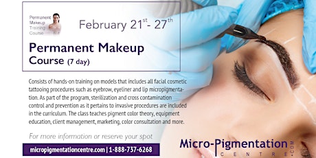 Fundamental Permanent Makeup / Microblading Course : $5,690.00 primary image