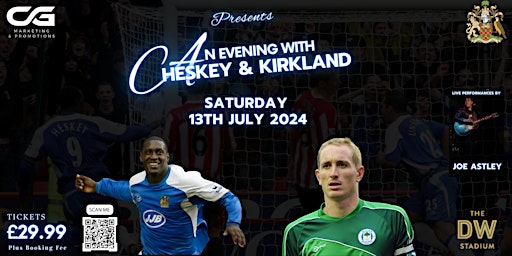 Imagem principal do evento An Evening with Emile Heskey & Chris Kirkland