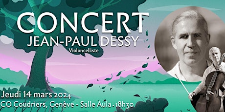 Concert de Jean-Paul Dessy à Genève, le jeudi 14 mars 2024 primary image