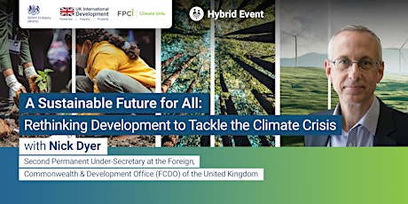 A Sustainable Future for All: Rethinking Development to Tackle the Climate  primärbild