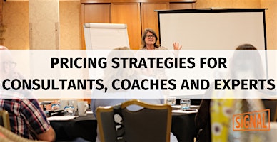 Pricing strategies for consultants, coaches and experts primary image