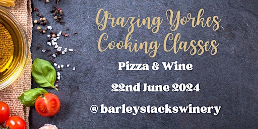 Image principale de Pizza & Wine Cooking Class