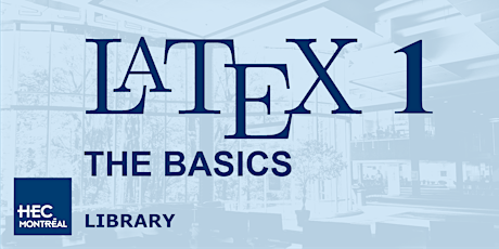 LaTeX Workshop 1: THE BASICS (English) primary image