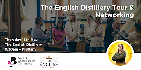 The English Distillery Tour & Networking