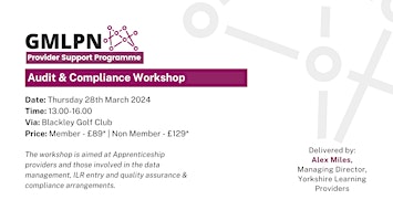 Audit & Compliance Workshop primary image