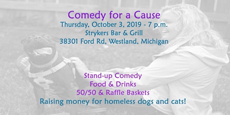 Comedy for a Cause: Raising Money for Homeless Pets primary image