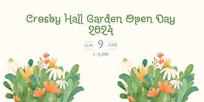 Imagem principal de Crosby Hall Garden Open Day 2024