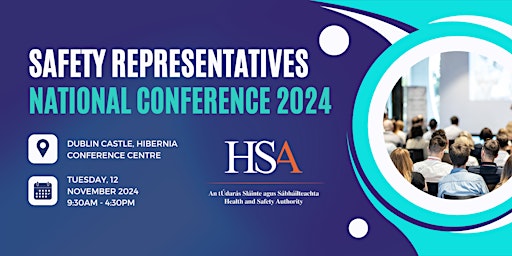 Imagem principal de HSA National Conference on Safety Representatives