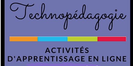 Laboratoire pédagoTICS : Activités d’apprentissage en ligne primary image