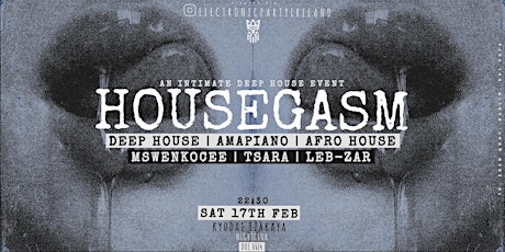 Afro House - Amapiano - Deep House Party: HOUSEGASM - [Boiler Room Setup]