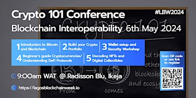 Image principale de Crypto 101 Conference.