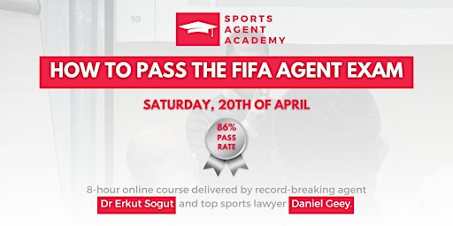 Primaire afbeelding van How to Pass the FIFA Agent Exam Course with Dr Erkut Sogut & Daniel Geey