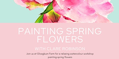 PAINTING SPRING FLOWERS - GLOAGBURN FARM, PERTH 17TH APRIL 2024 primary image