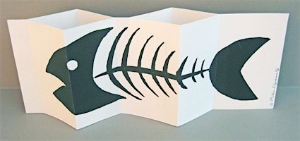 Primaire afbeelding van Make a "fishbone" artist's book