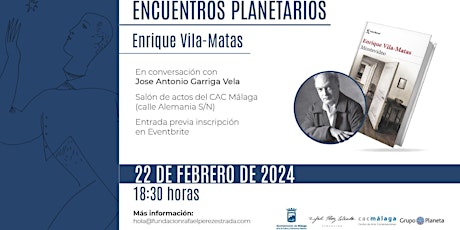 Imagen principal de Encuentro Planetario con Enrique Vila-Matas