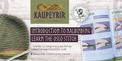 Imagem principal do evento Introduction to Nalbinding - Learn the Oslo stitch - May