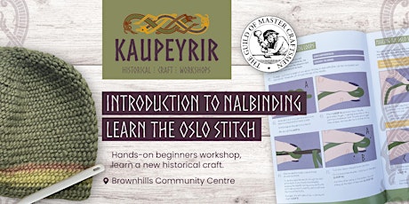 Introduction to Nalbinding - Learn the Oslo stitch - July