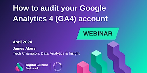 Imagem principal do evento How to audit your Google Analytics 4 (GA4) account