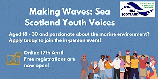 Imagen principal de Making Waves: Sea Scotland Youth Voices (online workshop)