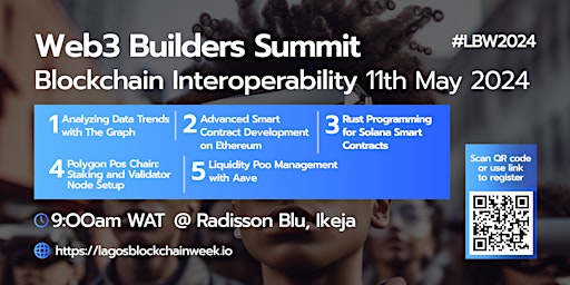 Imagem principal do evento Web3 BuiDLers Summit.