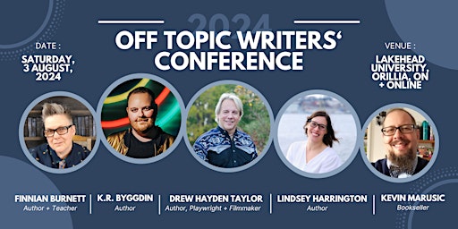 Image principale de Off Topic Writers' Conference 2024