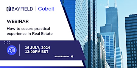 Webinar | How to secure practical experience in Real Estate