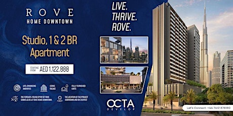 Rove Home Downtown by IRTH & Octa Properties