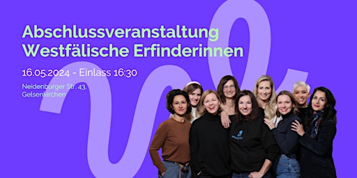 Breaking the Bias – Finale der Westfälischen Erfinderinnen primary image