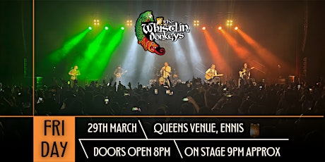 The Whistlin’ Donkeys - Queens Venue, Ennis primary image