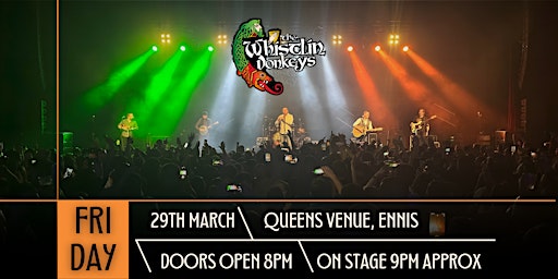 Imagem principal de The Whistlin’ Donkeys - Queens Venue, Ennis