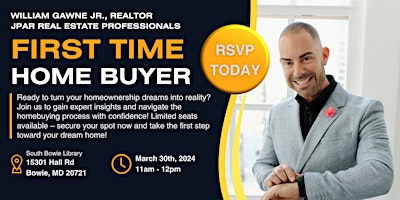 Imagen principal de First Time Home Buyer Seminar