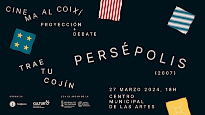 Imagen principal de Cinema al Coixi 2ª ed PERSÉPOLIS(VISUALCBARRIS)Proyección&debate