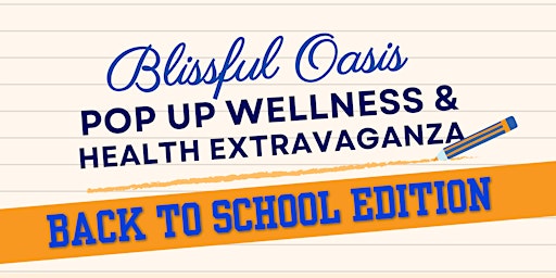 Blissful Oasis: Back to School Edition