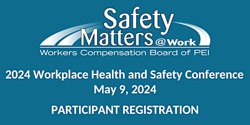 2024 Workplace Health and Safety Conference - Participant Registration  primärbild