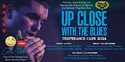 Hauptbild für blues @ temperance | Giles Robson 'up close with the blues'