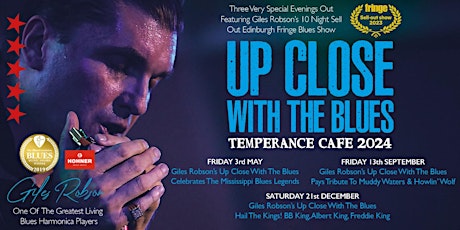 blues @ temperance | Giles Robson 'up close with the blues'