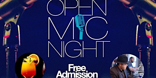 Imagem principal do evento Open Mic Night | featuring Jamal Peoples Music